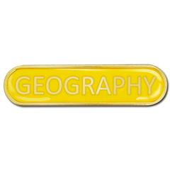 Geography Bar Badge by School Badges UK