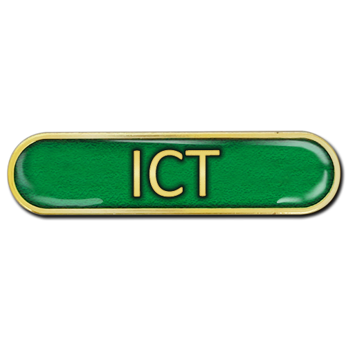 ICT Bar Badge by School Badges UK