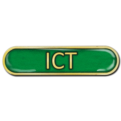 ICT Bar Badge by School Badges UK