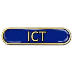 ICT Bar Badge by School Badges UK