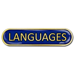 Languages Bar Badge by School Badges UK