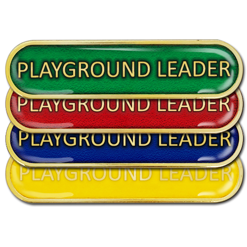 Playground Leader Bar Badge by School Badges UK