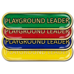 Playground Leader Bar Badge by School Badges UK