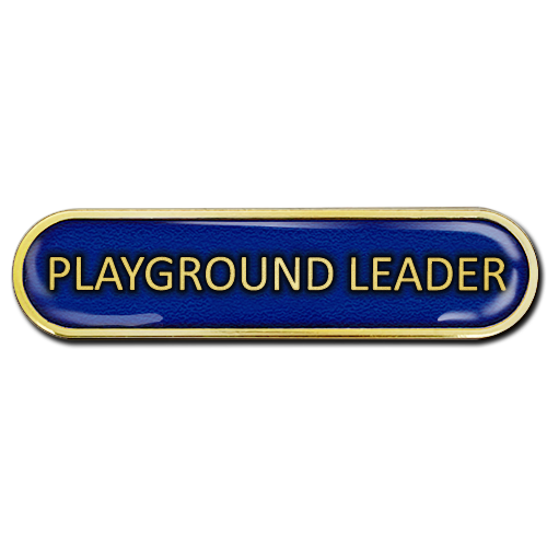 Playground Leader Bar Badge by School Badges UK