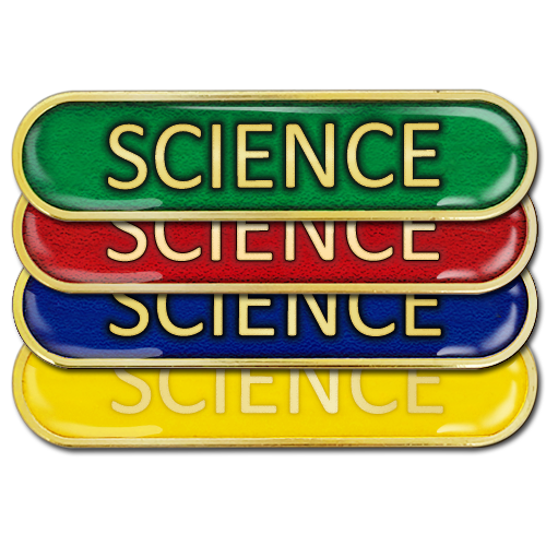 Science Bar Badge by School Badges UK