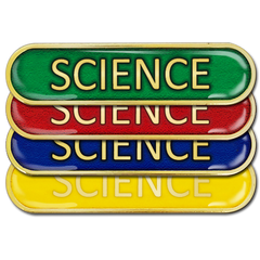 Science Bar Badge by School Badges UK