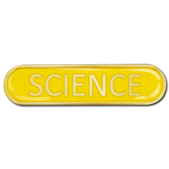 Science Bar Badge by School Badges UK