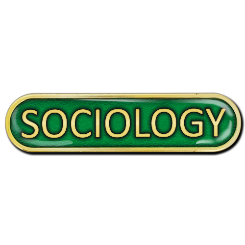 Sociology Bar Badge by School Badges UK