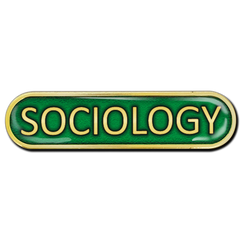 Sociology Bar Badge by School Badges UK