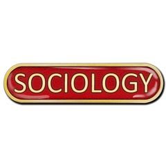 Sociology Bar Badge by School Badges UK