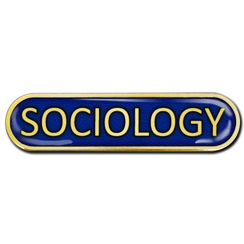 Sociology Bar Badge by School Badges UK