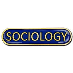 Sociology Bar Badge by School Badges UK