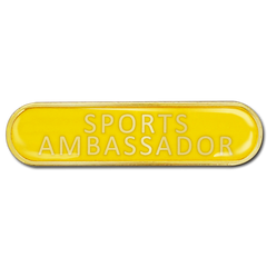 Sports Ambassador Bar Badge by School Badges UK