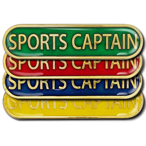 Sports Captain Bar Badge by School Badges UK