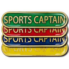 Sports Captain Bar Badge by School Badges UK