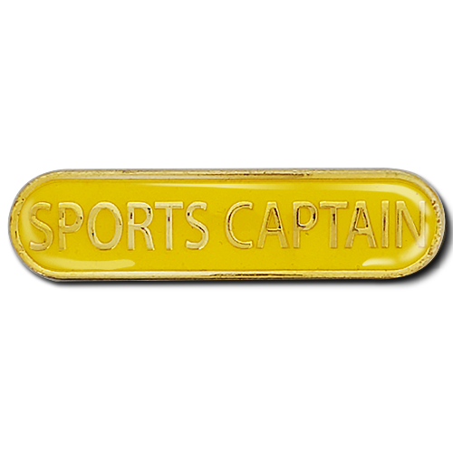 Sports Captain Bar Badge by School Badges UK