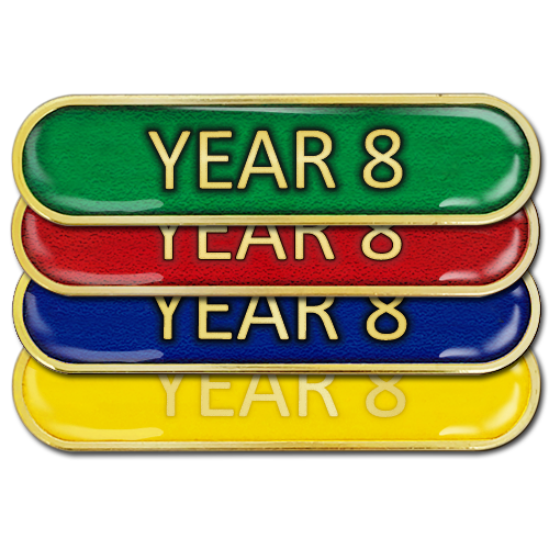 Year 8 Bar Badge