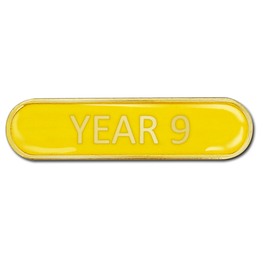 Year 9 Bar Badge