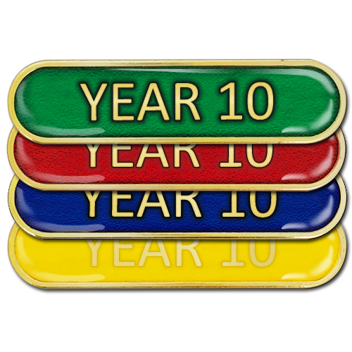 Year 10 Bar Badge