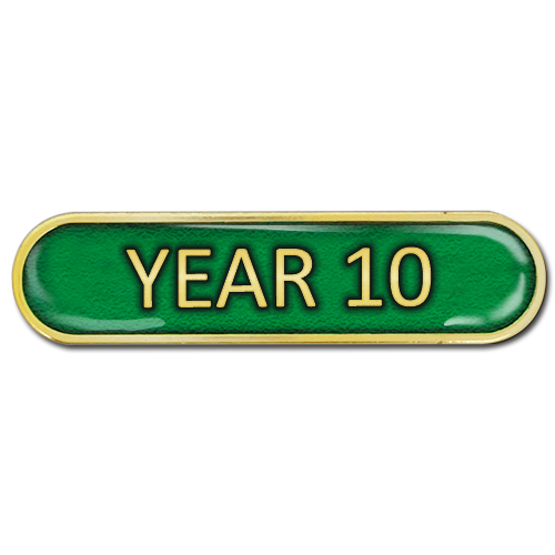 Year 10 Bar Badge