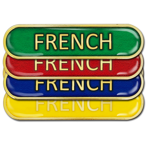 French Bar Badge by School Badges UK
