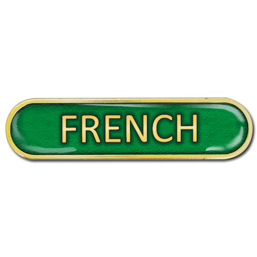 French Bar Badge by School Badges UK