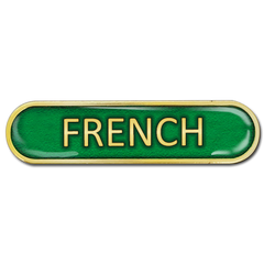 French Bar Badge by School Badges UK