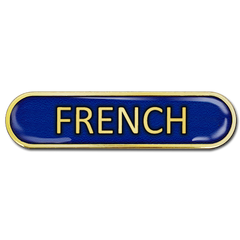 French Bar Badge by School Badges UK