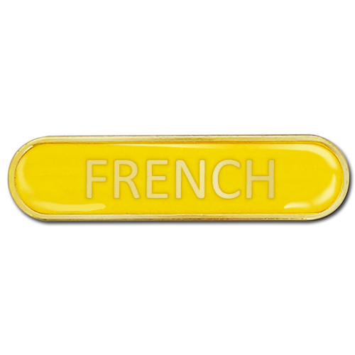 French Bar Badge by School Badges UK