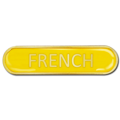French Bar Badge by School Badges UK