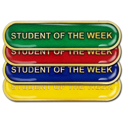 Student of the Week Bar Badge by School Badges UK