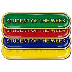 Student of the Week Bar Badge by School Badges UK