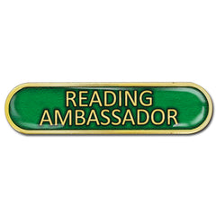 Reading Ambassador Bar Badge by School Badges UK