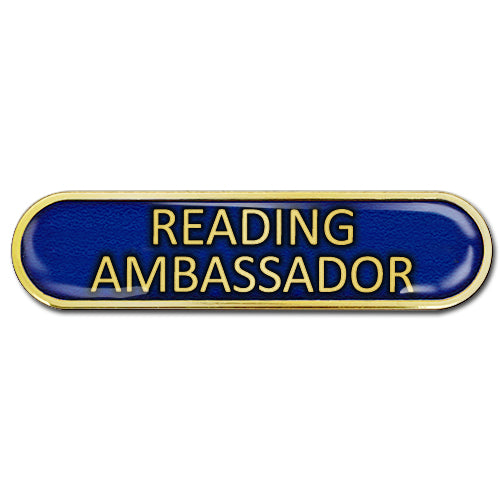 Reading Ambassador Bar Badge by School Badges UK