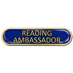 Reading Ambassador Bar Badge by School Badges UK