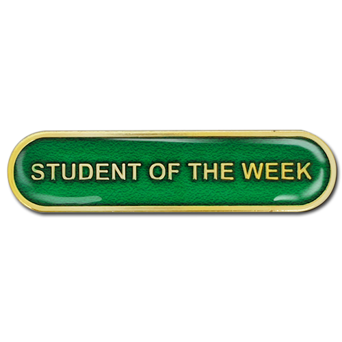 Student of the Week Bar Badge by School Badges UK