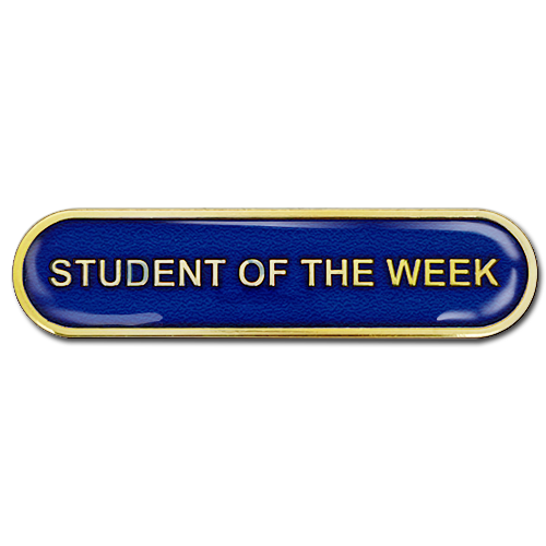 Student of the Week Bar Badge by School Badges UK