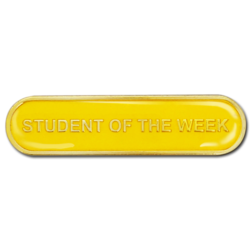 Student of the Week Bar Badge by School Badges UK
