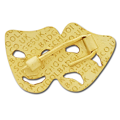 Drama Mask Badge by School Badges UK