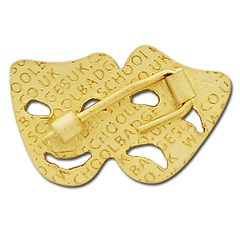 Drama Mask Badge by School Badges UK