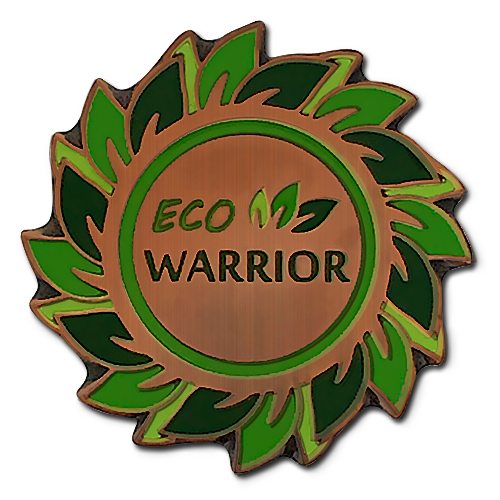 Eco Warrior Badge by School Badges UK