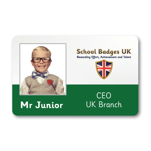 Photo ID Card (Horizontal) - Layout 2 - School Badges UK