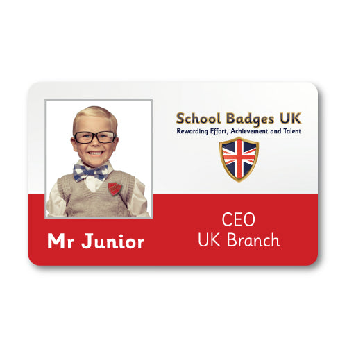 Photo ID Card (Horizontal) - Layout 2 - School Badges UK