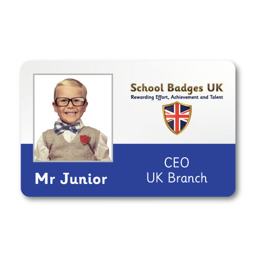Photo ID Card (Horizontal) - Layout 2 - School Badges UK