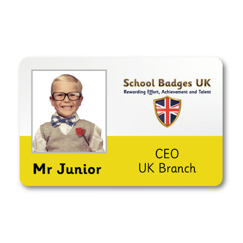 Photo ID Card (Horizontal) - Layout 2 - School Badges UK