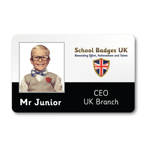 Photo ID Card (Horizontal) - Layout 2 - School Badges UK