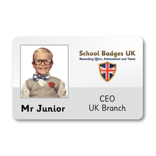 Photo ID Card (Horizontal) - Layout 2 - School Badges UK