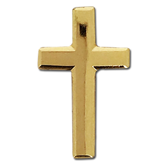 Gold Cross Badge by School Badges UK