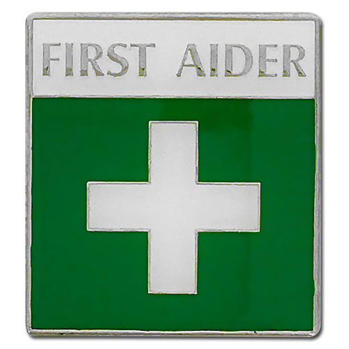 First Aider Badge by School Badges UK