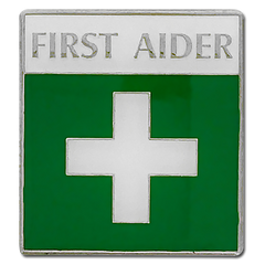 First Aider Badge by School Badges UK